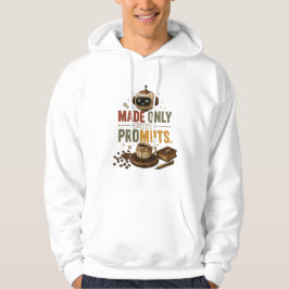 Moletom Feito Apenas Com Prompts Engraçado Ai Café Robô Re