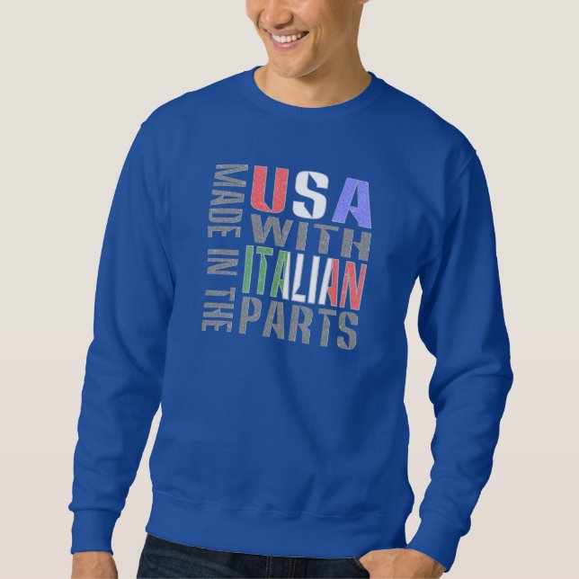 Moletom Feito nos EUA com peças italianas (Frente)