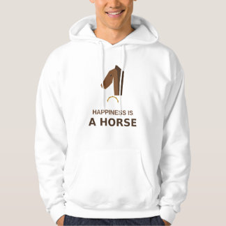 Moletom Felicidade É Um Cavalo – Presente Para Amantes de