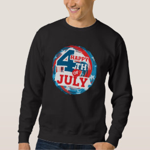 Moletom Feliz 4 de julho - Marca EUA Color