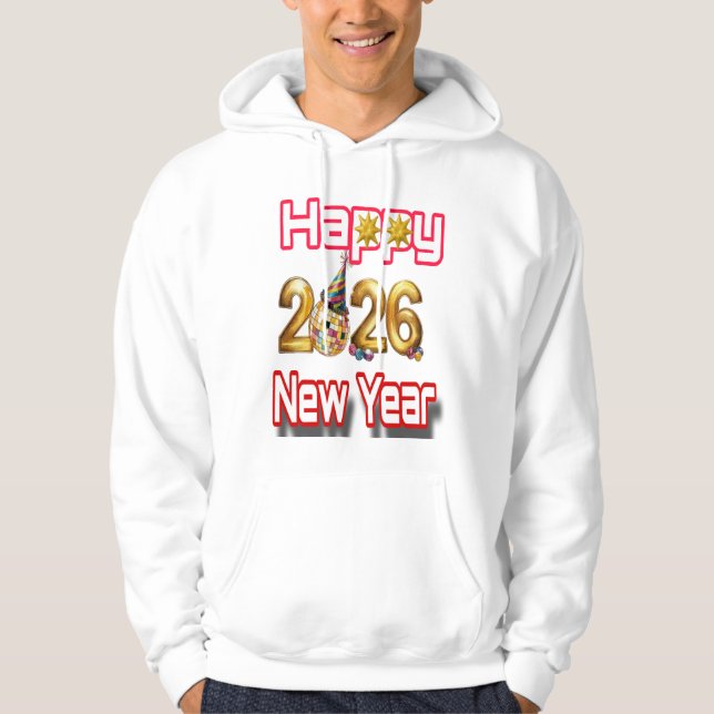 Moletom Feliz Ano Novo  (Frente)