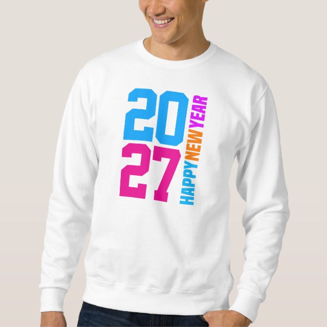 Moletom Feliz Ano Novo 2027 (Frente)