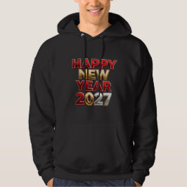 Moletom Feliz Ano Novo 2027 Família Combinando