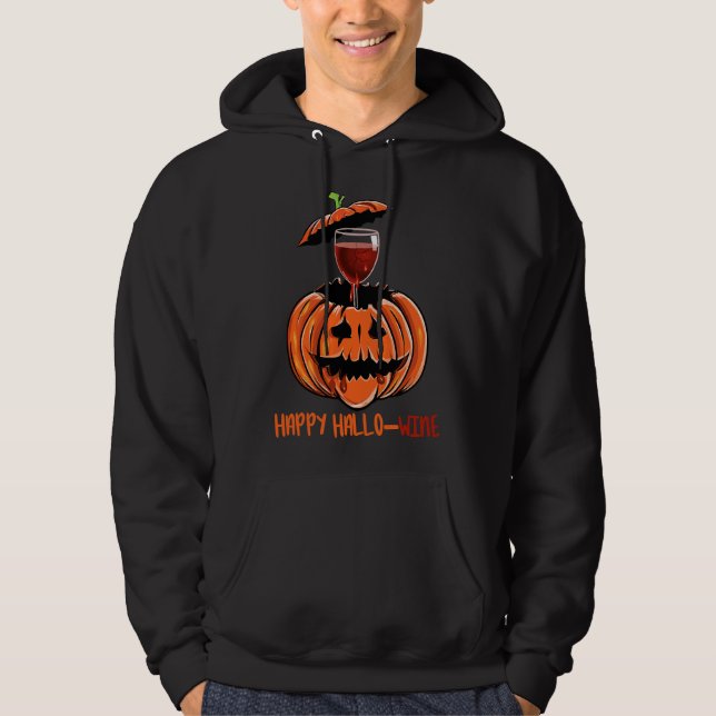 Moletom Feliz Bebado Hallowine Pumpkin (Frente)