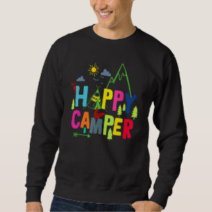 Moletom Feliz Campo Acampando Homens Engraçados Mulheres C