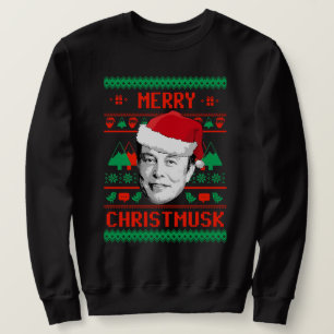 Moletom Feliz Christmusk UGLY CHRISTMAS SWEATER