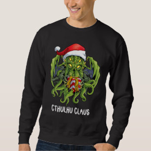 Moletom Feliz Cthulhumas Natal Cthulhu Papai Noel