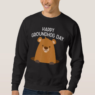 Moletom Feliz Dia da Marmota Incrível