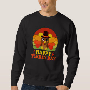 Moletom Feliz Dia da Turquia Bebê Turquia Ação de Graças T