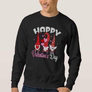 Moletom Feliz dia de os namorados Gnome Love Engraçado Gif