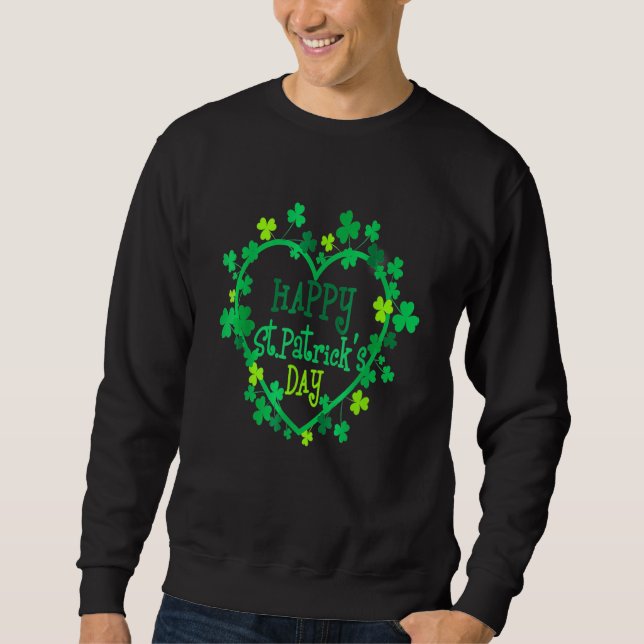 Moletom Feliz Dia de São Patrício Funny Saint Patrick Iris (Frente)