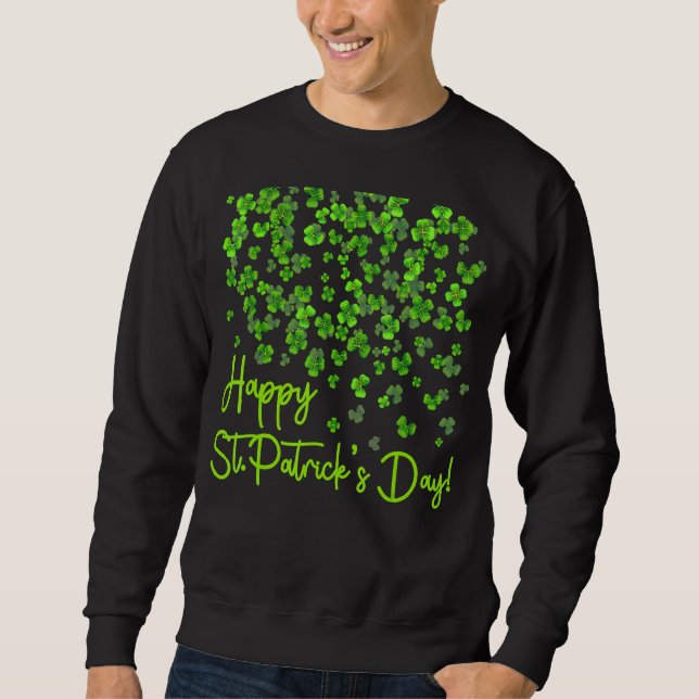 Moletom Feliz Dia de São Patrício Funny Saint Patrick Iris (Frente)