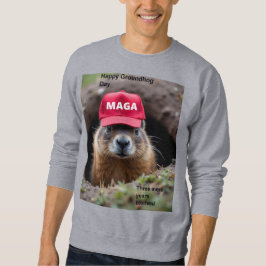 Moletom Feliz Dia do Groundhog