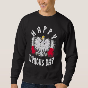 Moletom Feliz Dia Dyngus Polska Águia Branca Polonesa Para