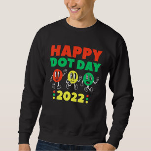 Moletom Feliz Dia Internacional 2022 Crianças Bolinhas Par