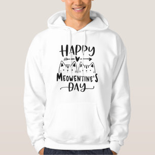 Moletom Feliz Dia Meowentinos Piada do Dia dos Namorados G