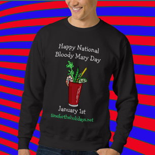 Moletom Feliz Dia Nacional Sangrento da Mary Dia 1 de jane