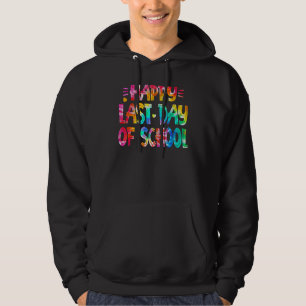 Moletom Feliz Dia Passado de Professora Estudante Tie Dye