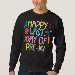 Moletom Feliz Dia Passado de Professores Pré-K Estudantes