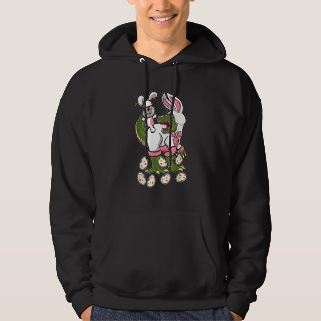 Moletom Feliz Eastrawr T Rex Dinosaur Dino Egg Happy Easte (Frente)