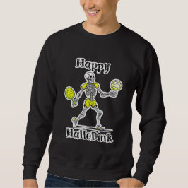 Moletom Feliz Hallodink | Piada de Halloween e Pickleball