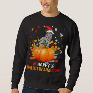 Moletom Feliz HalloThanksmas Gift-Shirt