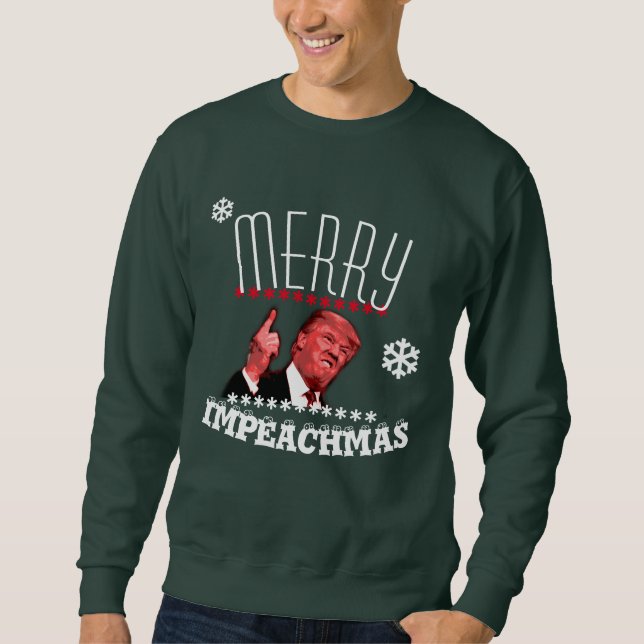 Moletom Feliz Impeachmas Perdedora Trump Sweater 2 (Frente)