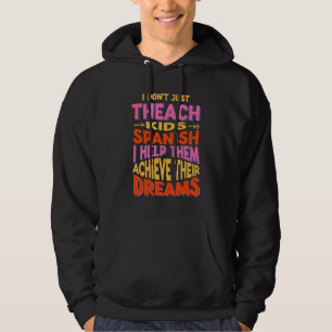 Moletom Feliz Motivacional De Volta às Aulas Da Chá Espanh
