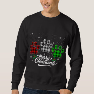 Moletom Feliz Natal Búfalo Plasco Vermelho Cão Verde Branc