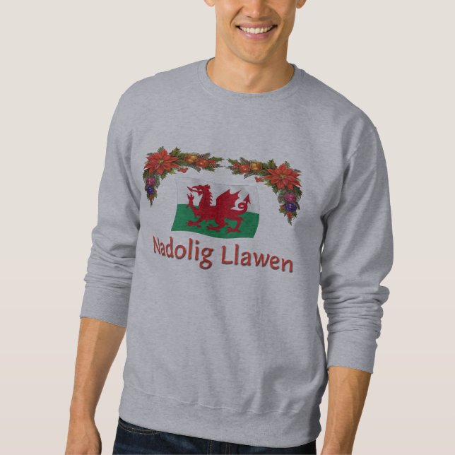 Moletom Feliz Natal de Galês (Frente)