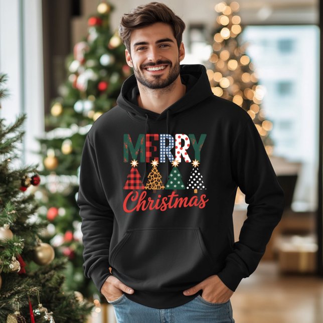 Moletom Feliz Natal Design de Natal Retro Festivo (Criador carregado)