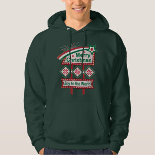 Moletom Feliz Natal - Marquee Retro - Alegria ao Mundo