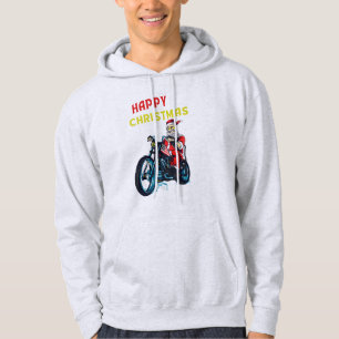 Moletom Feliz Natal Papais noeis Vintage Biker