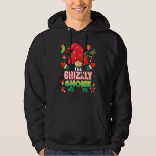 Moletom Feliz Natal para a Família Gnomos Grizzly