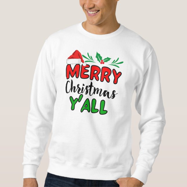 Moletom Feliz Natal para vocês (Frente)