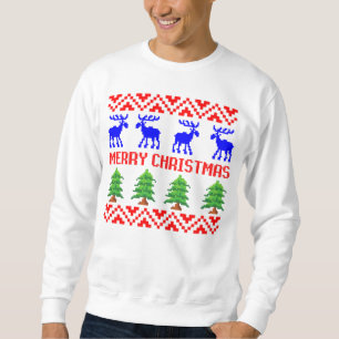 Moletom Feliz Natal Ugly Sweater