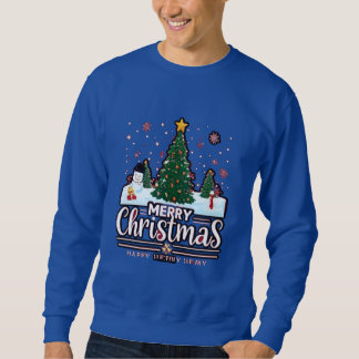 Moletom "Feliz Natal: Um Espetáculo Festivo de Moda"