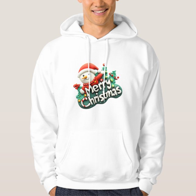 Moletom Feliz Natal Único (Frente)