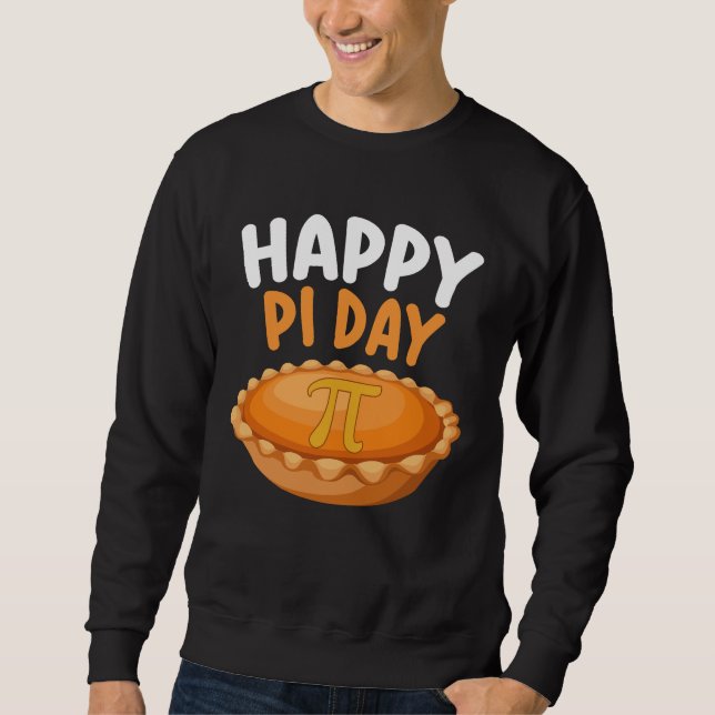 Moletom Feliz Pi Day Pie Matemática Matemática Arco-Íris (Frente)