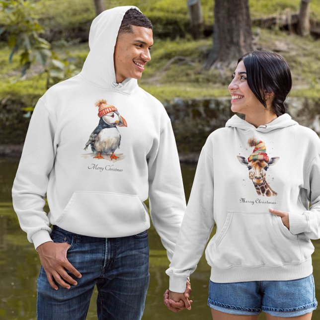 Moletom Feliz Puffin, personalizado (Criador carregado)
