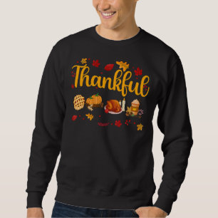 Moletom Feliz Pumpkin Spice Turquia Cai Café outono