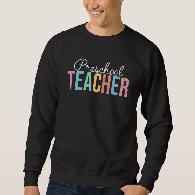 Moletom Feliz Volta Ao Dia Da Escola Professora Mulheres (Frente)