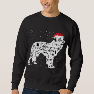 Moletom Felry Xmas Border Collie Dog Natal