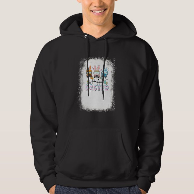 Moletom Felz pascoa Day School Bus Driver Life Happy Eas (Frente)