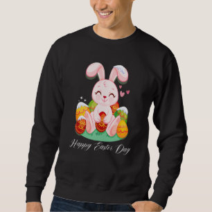 Moletom Felz pascoa de coelhos Primavera de cocaína Bunny 