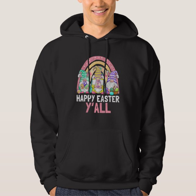 Moletom Felz pascoa Yu2019all Cute Rainbow Gnomo Páscoa B (Frente)