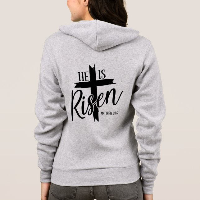 Moletom Feminino Ele Ressuscitou (Verso)