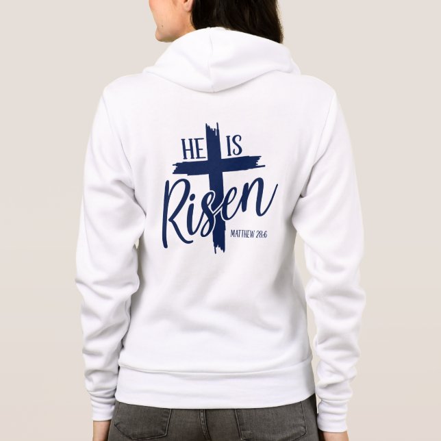 Moletom Feminino Ele Ressuscitou (Verso)