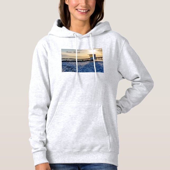 Moletom Feminino Gold Hour Destin East Pass (Frente)
