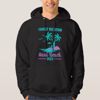 Moletom Férias em Família 2023 Palmeira Havaí Maui Praia